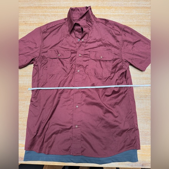 Vertx Guardian Short Sleeve Shirt - Red - Large - Picture 6 of 7